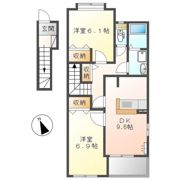 コーポ加藤の間取り画像