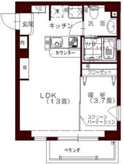コリドール丸の内パークの間取り画像