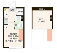 ハーモニーテラス蓮根IVの間取り画像