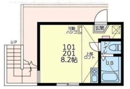 ユナイト汐入ページ・ワンの間取り画像