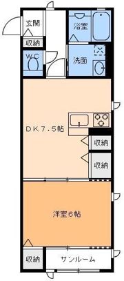 コンフォール針田IIの間取り画像