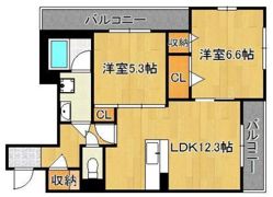 レスポワールK・Hの間取り画像