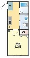 エルミタージュ堀ノ内の間取り画像