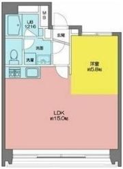 Manoir nakata(マノワールナカタ)の間取り画像