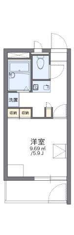 レオパレスリソナの間取り画像