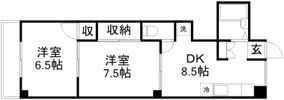 マンションマツヤの間取り画像