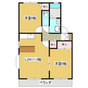 テイクIVの間取り画像