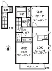 フレーバーの間取り画像