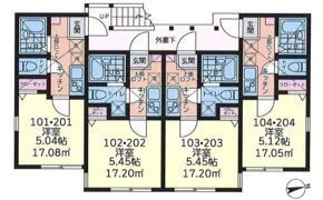 プラナス東久保の間取り画像
