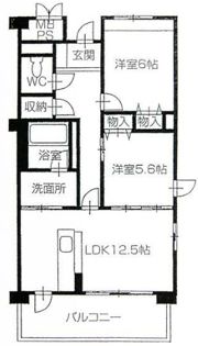エスポワールの間取り画像