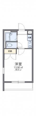 レオパレス中島の間取り画像
