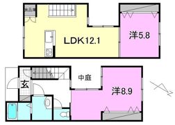 エコパティオ正円寺の間取り画像