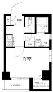 ローズマンションミヤハラの間取り画像