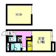ロビンソンハイツ大島の間取り画像