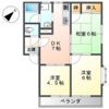 コーポラスならはらの間取り画像