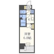プレサンス難波ラフィーネの間取り画像