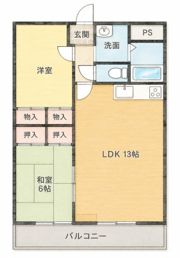 メゾンエスパシオの間取り画像