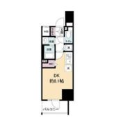 Metrosa谷町六丁目Northの間取り画像