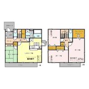 蓮見貸家 10号棟の間取り画像