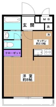 サンライズテラス 101の間取り画像