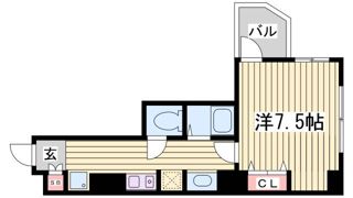 CITYSPIRE神戸元町Ⅱの間取り画像