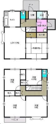 富士見坂戸建大宮邸の間取り画像