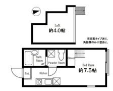 ハーミットクラブハウス和田町の間取り画像
