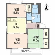 グランシード星岡 B棟の間取り画像