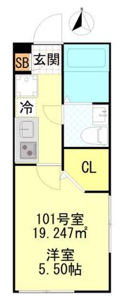 CFジオーレ町屋の間取り画像