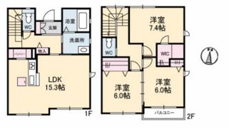 KOC津島福居 B棟の間取り画像