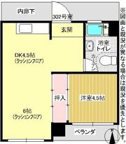 押賀マンションの間取り画像