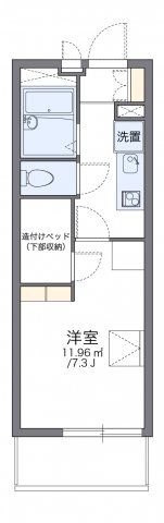 レオパレスSuperio 友の間取り画像