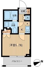 レジデンス大森の間取り画像