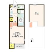 ハーモニーテラス郡山Ⅱの間取り画像