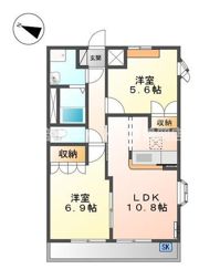フローリッシュの間取り画像