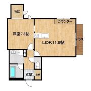 流星の丘レジデンスの間取り画像