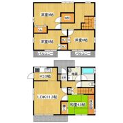 松代4-5住宅の間取り画像