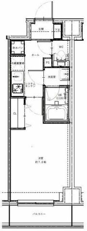 GENOVIA南千住Ⅴskygardenの間取り画像