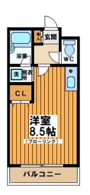ハウスフォーレストの間取り画像