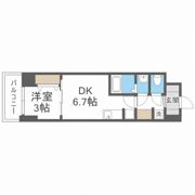 スペーシア日本橋東の間取り画像