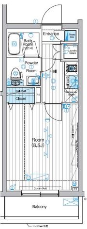 マキシヴ東向島フュージョナルの間取り画像