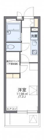 レオパレスレクエルド大町Ⅲの間取り画像