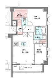 スプリングスクエア永福の間取り画像