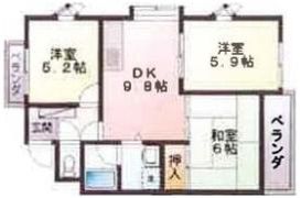 パールハイツ大森金城学院前の間取り画像