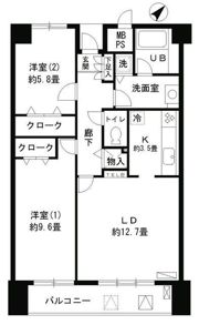アステリオン松濤の間取り画像
