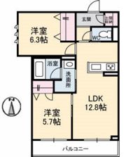 メゾンフェリシアの間取り画像