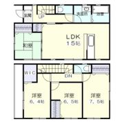 佐藤国府市場貸家の間取り画像