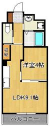 プランタン 伊崎の間取り画像