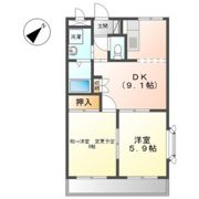 エクシード長束西の間取り画像