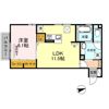 クロスtwo旭岡の間取り画像